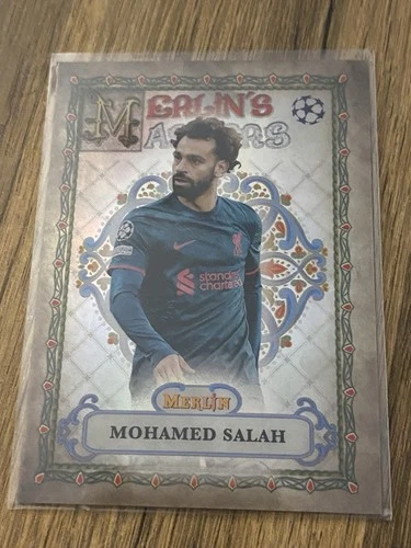 Mohamed Salah 2022 Topps Merlin Chrome