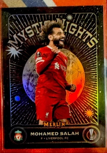 Mohamed Salah 2023 Panini Merlin Chrome