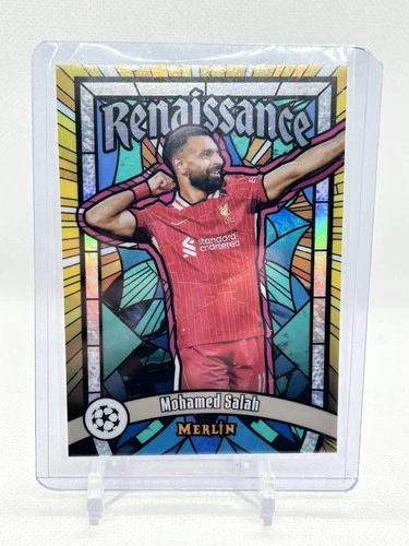 Mohamed Salah 2025 Topps Merlin Chrome