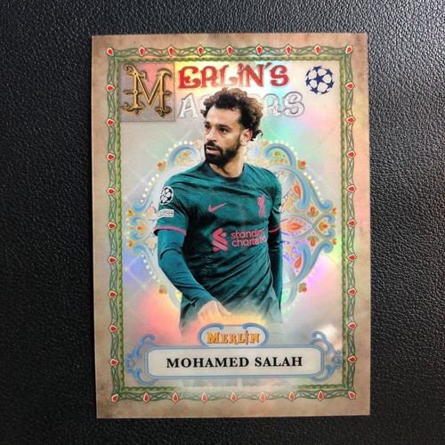 Mohamed Salah 2023 Topps Merlin Chrome