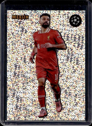 Mohamed Salah 2024 Topps Merlin Chrome Shiny #S-4