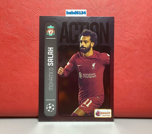 Mohamed Salah 2024 Topps Merlin Heritage 98 Foil