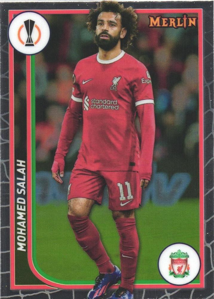 Mohamed Salah 2023 Topps Merlin UEFA Club Competitions