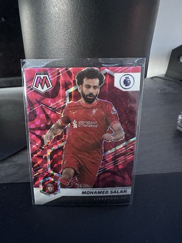 Mohamed Salah 2021 Panini Mosaic Reactive Red Prizm