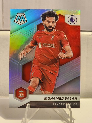 Mohamed Salah 2021 Panini Mosaic Silver Prizm