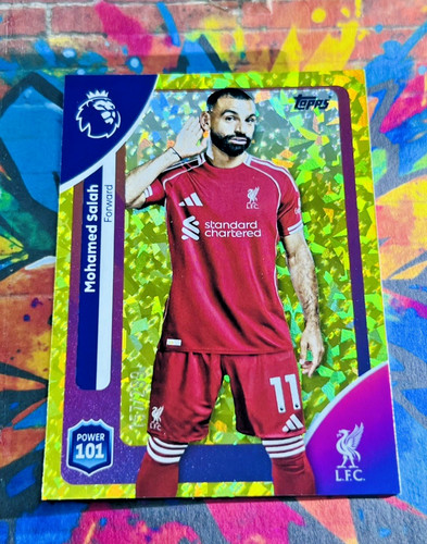 Mohamed Salah 2025 Topps Premier League /299