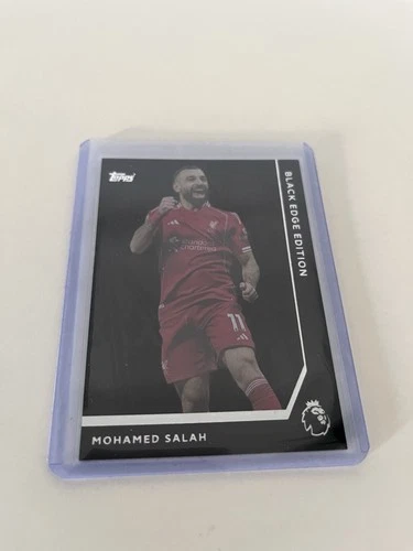 Mohamed Salah 2026 Topps Premier League Black Edge /7