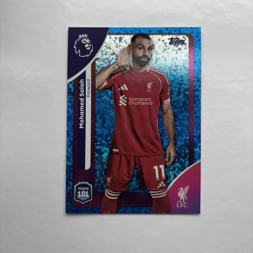 Mohamed Salah 2026 Topps Premier League Blue Sparkle /150