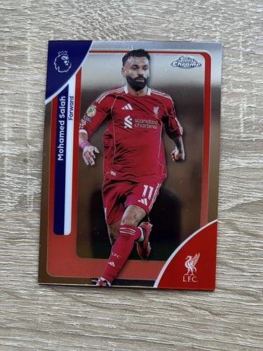 Mohamed Salah 2025 Topps Premier League Chrome