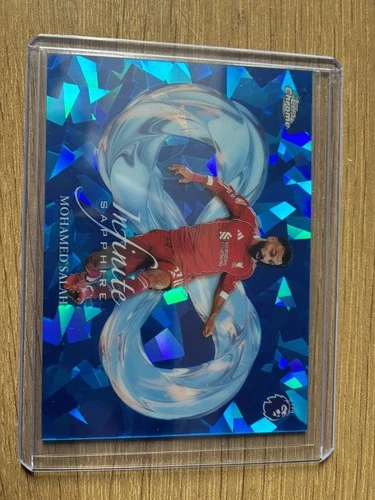 Mohamed Salah 2026 Topps Premier League Chrome Sapphire