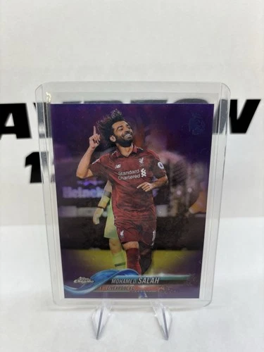 Mohamed Salah 2017 Topps Premier League Purple Refractor /250