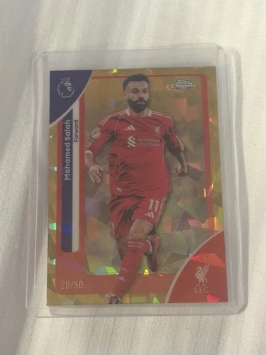 Mohamed Salah 2026 Topps Premier League Sapphire Sapphire /50
