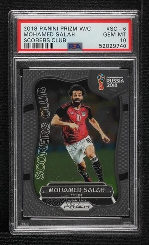 Mohamed Salah 2018 Panini Prizm