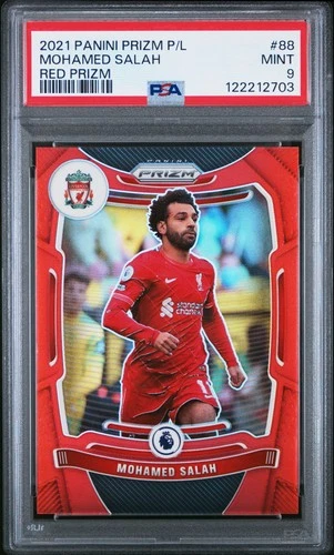 Mohamed Salah 2021 Panini Prizm /199