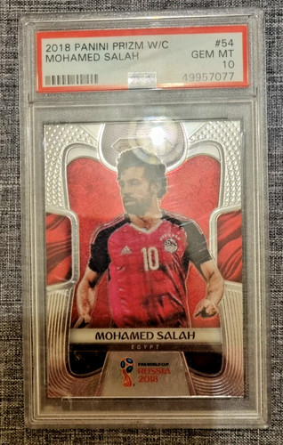 Mohamed Salah 2018 Panini Prizm #54