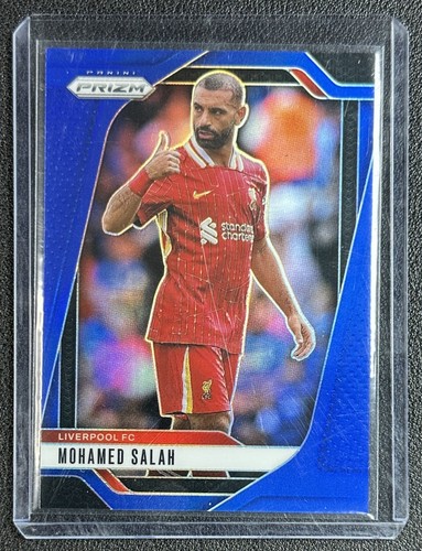 Mohamed Salah 2024 Panini Prizm Blue /299