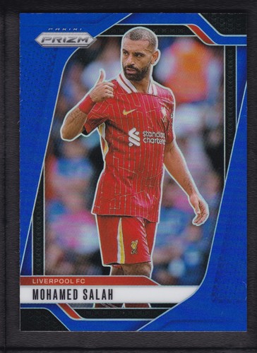 Mohamed Salah 2024 Panini Prizm Blue /299