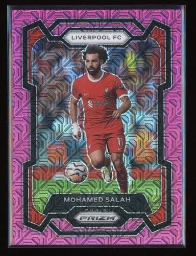 Mohamed Salah 2023 Panini Prizm Pink Mojo /11