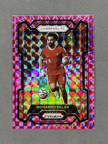 Mohamed Salah 2023 Panini Prizm Pink Mosaic