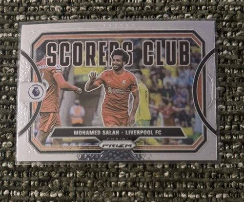 Mohamed Salah 2021 Panini Prizm Premier League