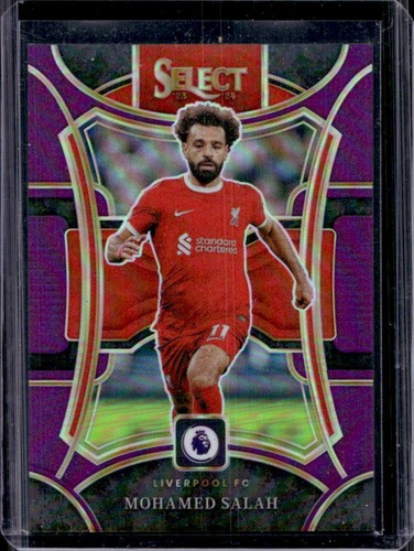 Mohamed Salah 2023 Panini Prizm Purple /149