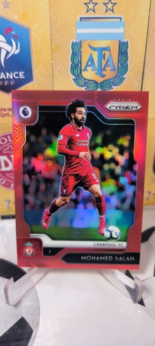 Mohamed Salah 2019 Panini Prizm Red