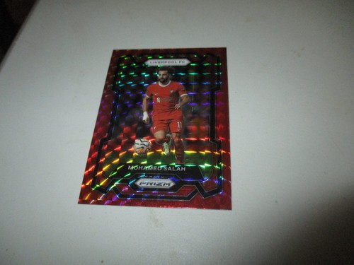 Mohamed Salah 2023 Panini Prizm Red Mosaic Prizm #73