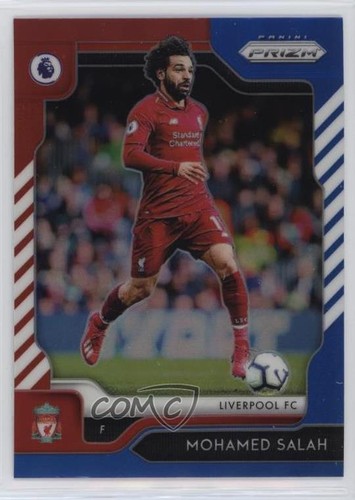 Mohamed Salah 2019 Panini Prizm Red White & Blue