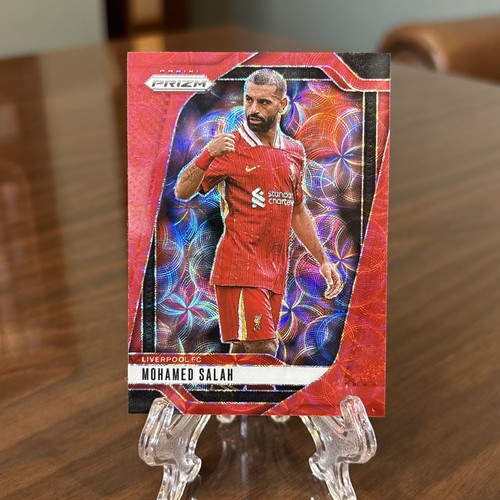 Mohamed Salah 2024 Panini Prizm Rosso /30