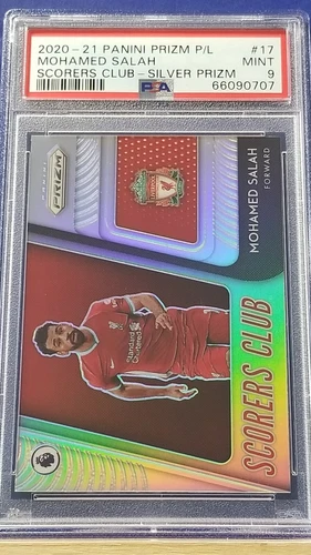 Mohamed Salah 2020 Panini Prizm Silver