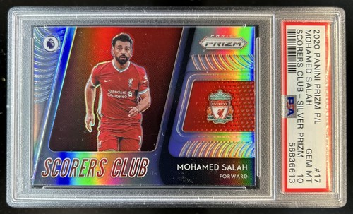 Mohamed Salah 2020 Panini Prizm Silver #17