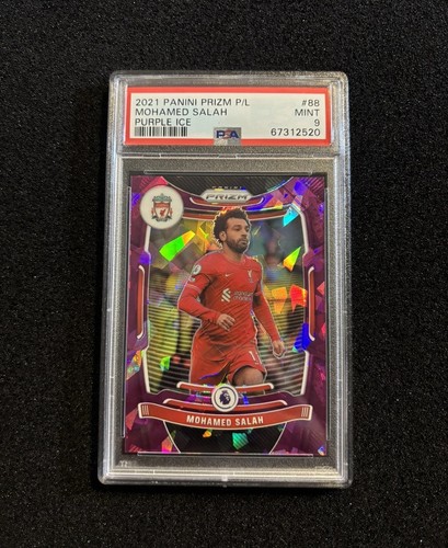 Mohamed Salah 2021 Panini Prizm Teal Pulsar /49