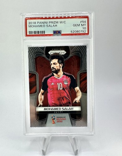 Mohamed Salah 2018 Panini Prizm World Cup