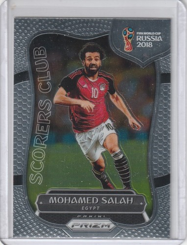 Mohamed Salah 2018 Panini Prizm World Cup Russia