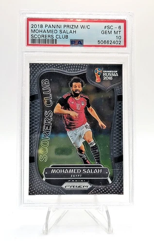 Mohamed Salah 2018 Panini Prizm World Cup SC-6