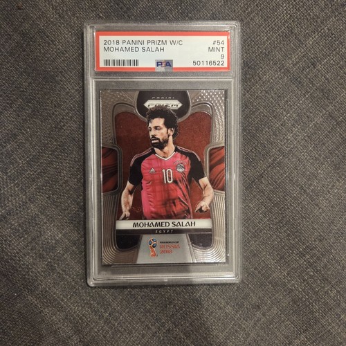 Mohamed Salah 2018 Panini Prizm World Cup Silver