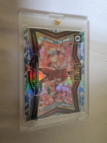 Mohamed Salah 2024 Panini Select Blue Camo /49