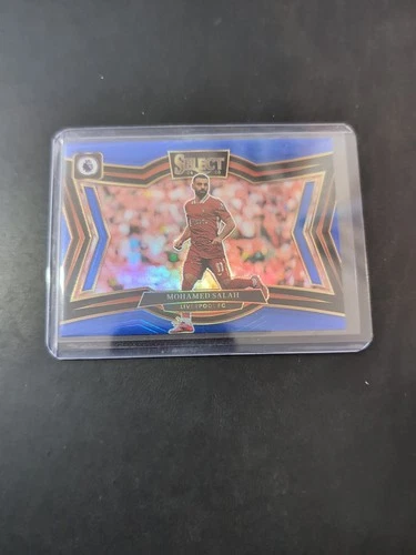 Mohamed Salah 2024 Panini Select Blue SP Field Level