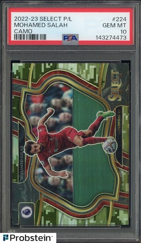 Mohamed Salah 2022 Panini Select Camo /199