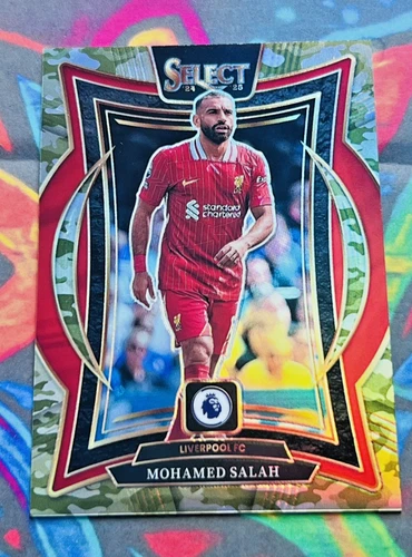 Mohamed Salah 2024 Panini Select Camo Prizm /150