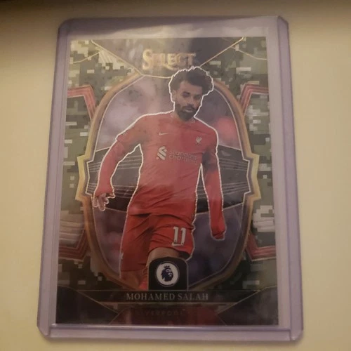 Mohamed Salah 2022 Panini Select Camo Prizm /225