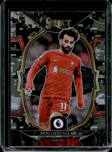 Mohamed Salah 2022 Panini Select Camo Terrace /225