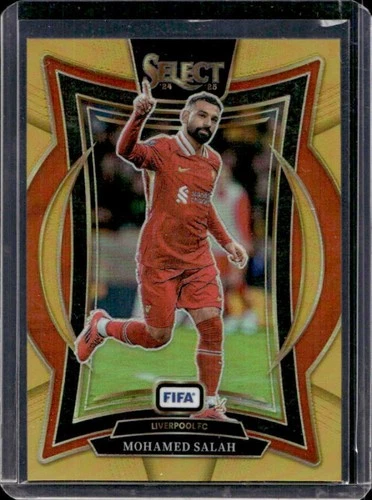 Mohamed Salah 2024 Panini Select Gold /10