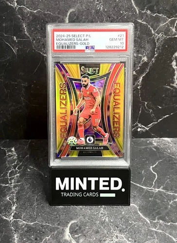 Mohamed Salah 2024 Panini Select Gold /10