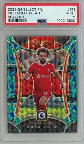 Mohamed Salah 2023 Panini Select Mezzanine Peacock