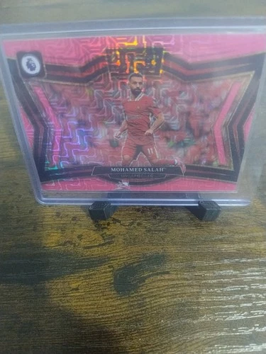 Mohamed Salah 2024 Panini Select Pink Mojo