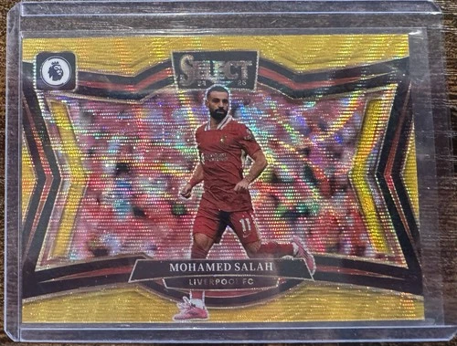 Mohamed Salah 2024 Panini Select Premier League Gold /10