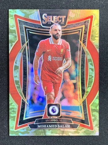 Mohamed Salah 2024 Panini Select Premier League Prizm 41/150