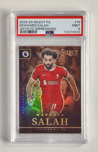 Mohamed Salah 2023 Panini Select Prizm