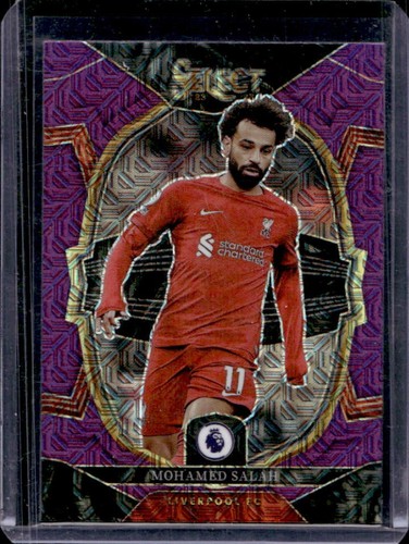 Mohamed Salah 2022 Panini Select Purple Mojo Terrace #57